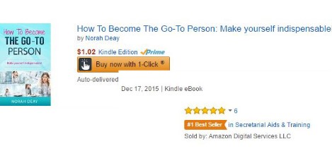 The Go To Person #1 bestseller banner